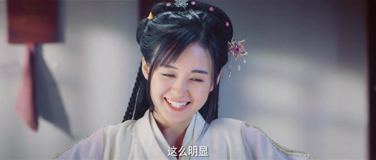 郑合惠子扮白洁得意洋洋表情