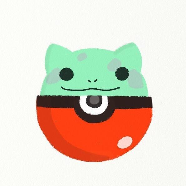 口袋妖怪妙蛙种子的精灵球头像