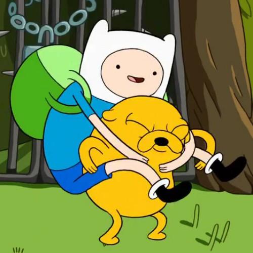 骑着狗狗杰克的探险活宝芬恩头像