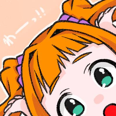 偶像大师高槻弥生头像：わ——！哇——！