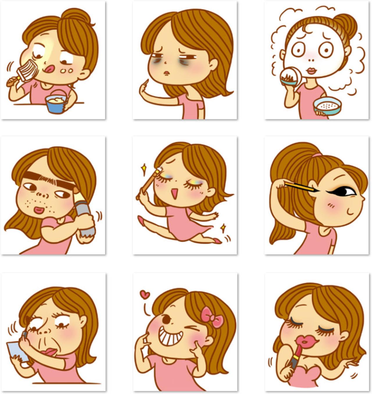 吴琼琼女孩的化妆顺序小头像 预览图