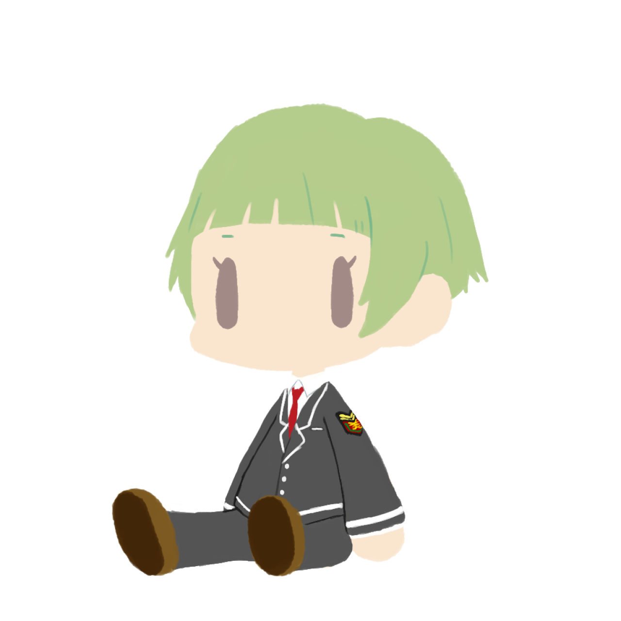 左侧面的美男高中地球防卫部LOVE!鸣子硫黄头像