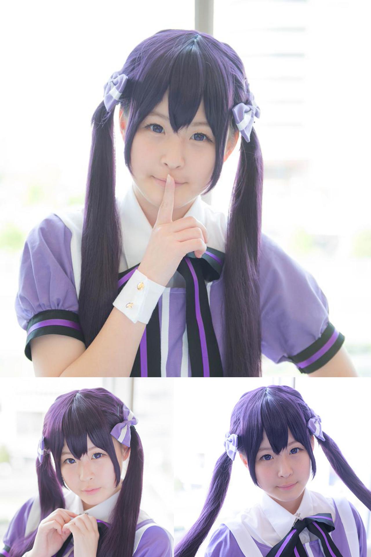 南ふうたそ扮演天天座理世 上为サイコ作品 下左为プシュカ作品 下右为七号5日プラ平作品