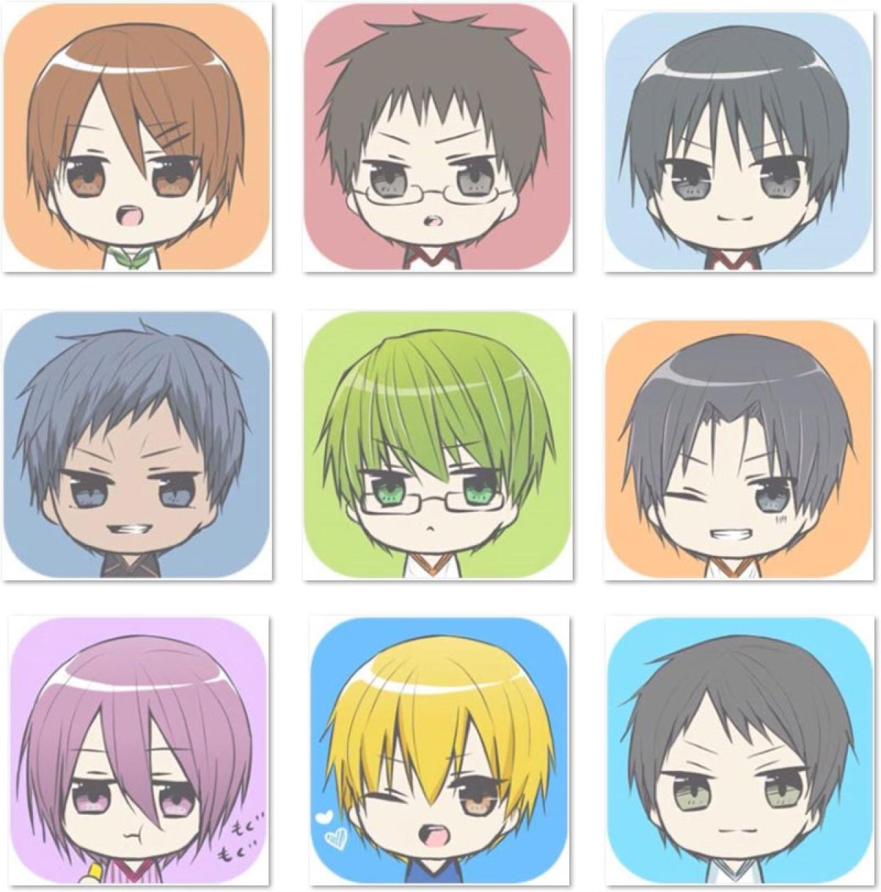 黑子的篮球角色头像 预览图