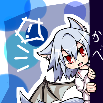 躲门后的猫耳东方Project蕾米莉亚·斯卡雷特头像