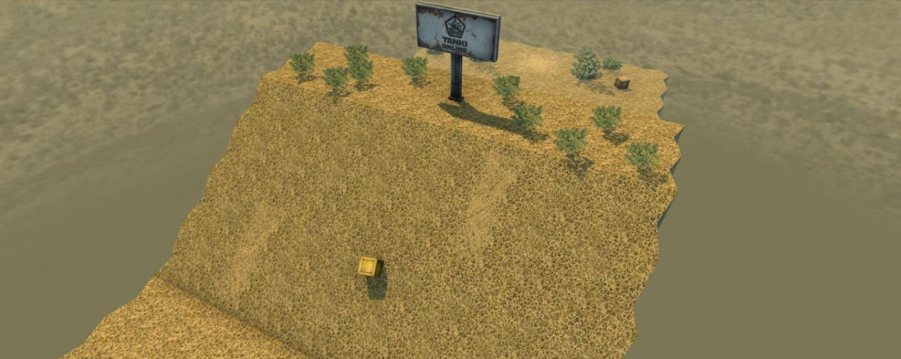 3D坦克山岗地图