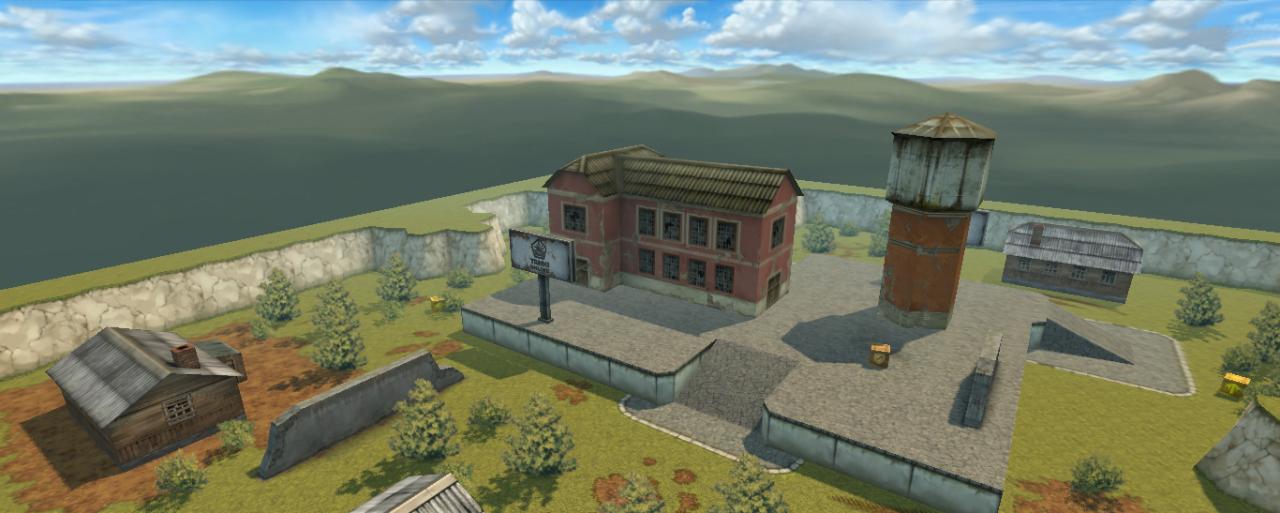 3D坦克训练场-1地图