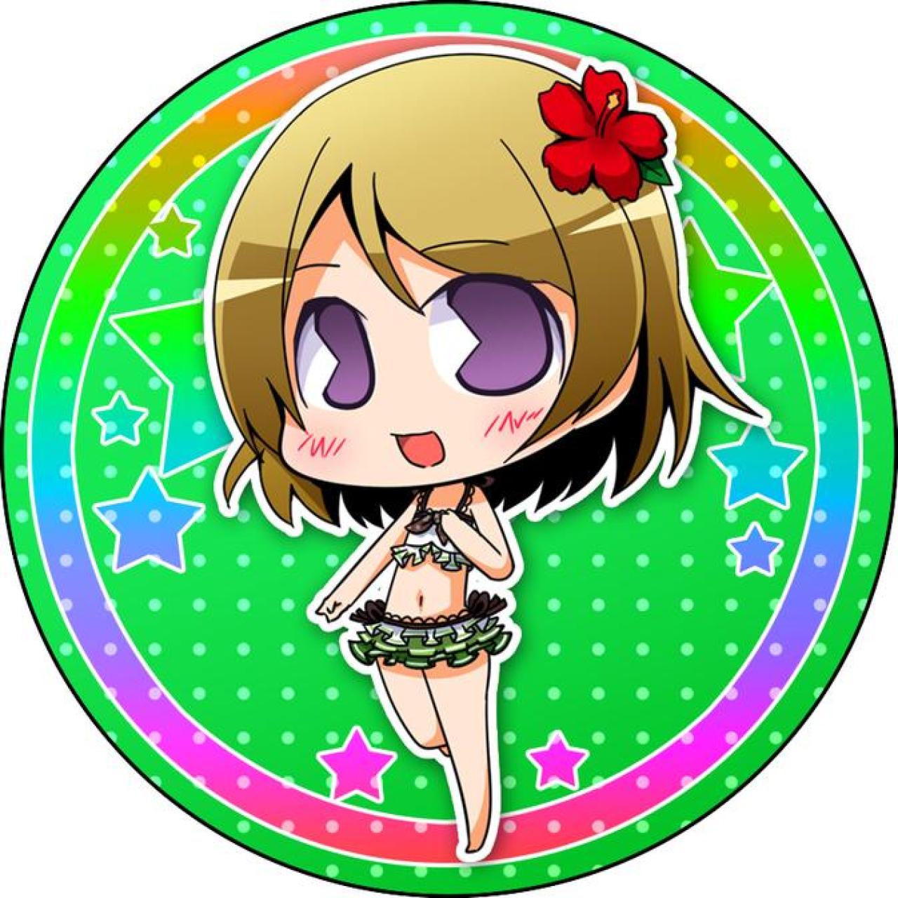 LoveLive!小泉花阳徽章圆头像