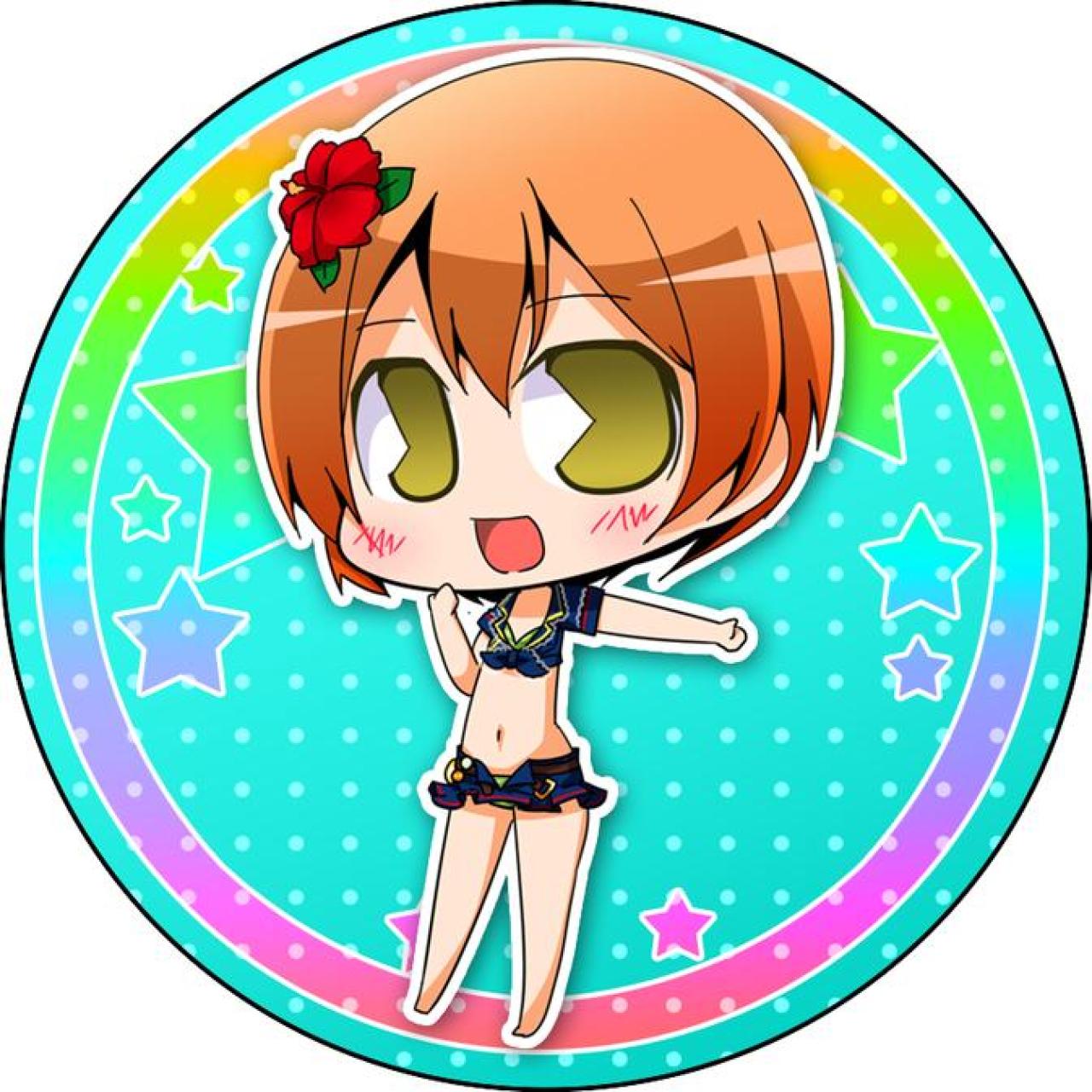 LoveLive!星空凛徽章圆头像