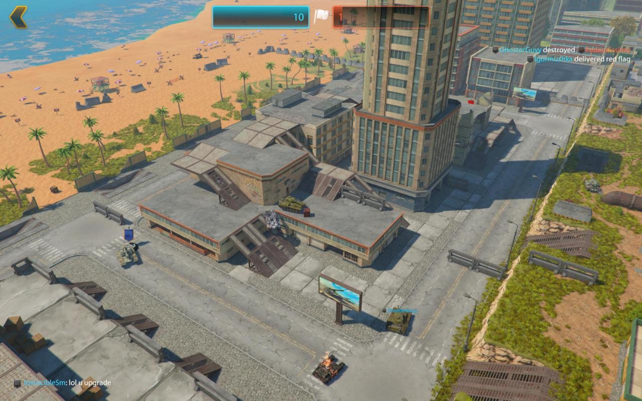 Unity新3D坦克里约地图一角