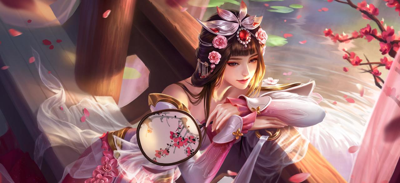 王者荣耀甄姬游园惊梦壁纸