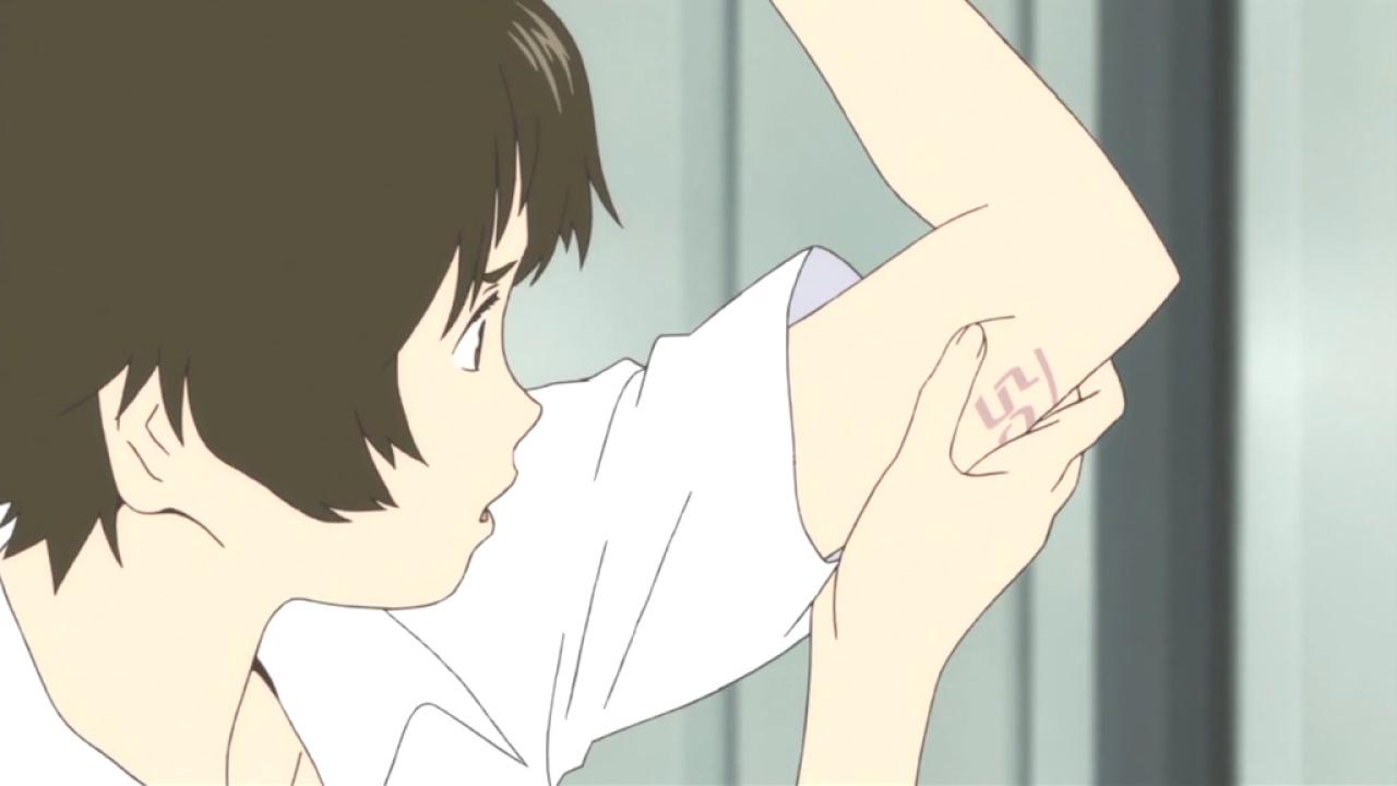 真琴发现手臂上的数字少了