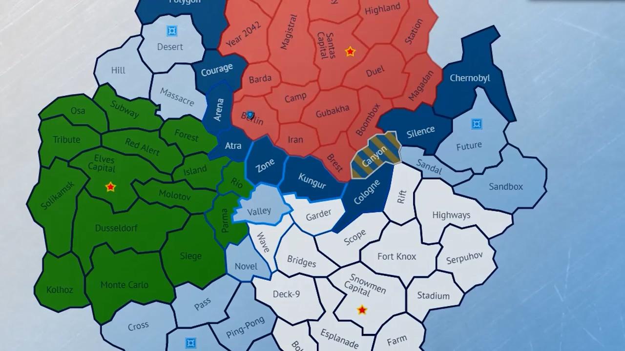 3D坦克战争活动的地图