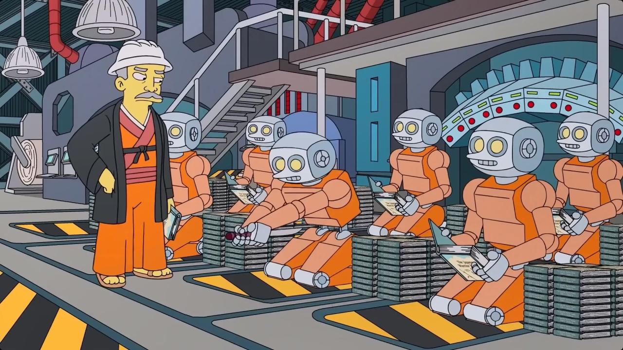 动画《飞出个未来 / Futurama》中的机器人