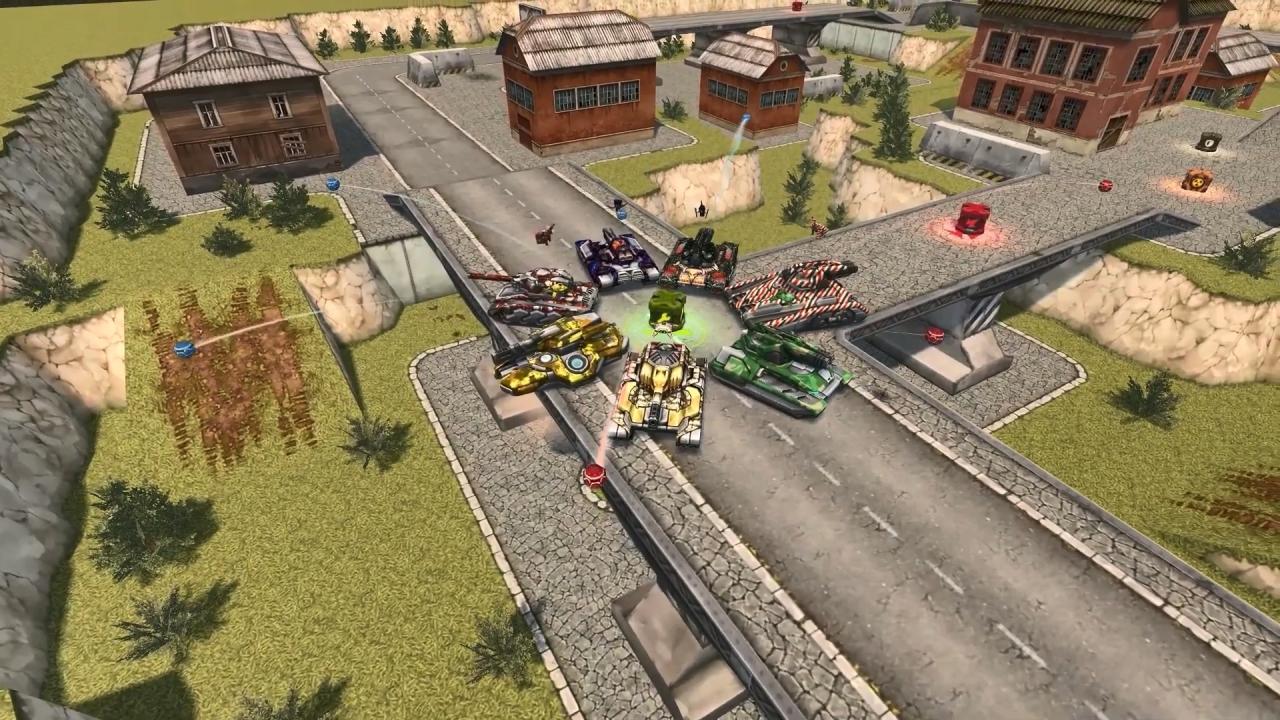 3D坦克橄榄球模式